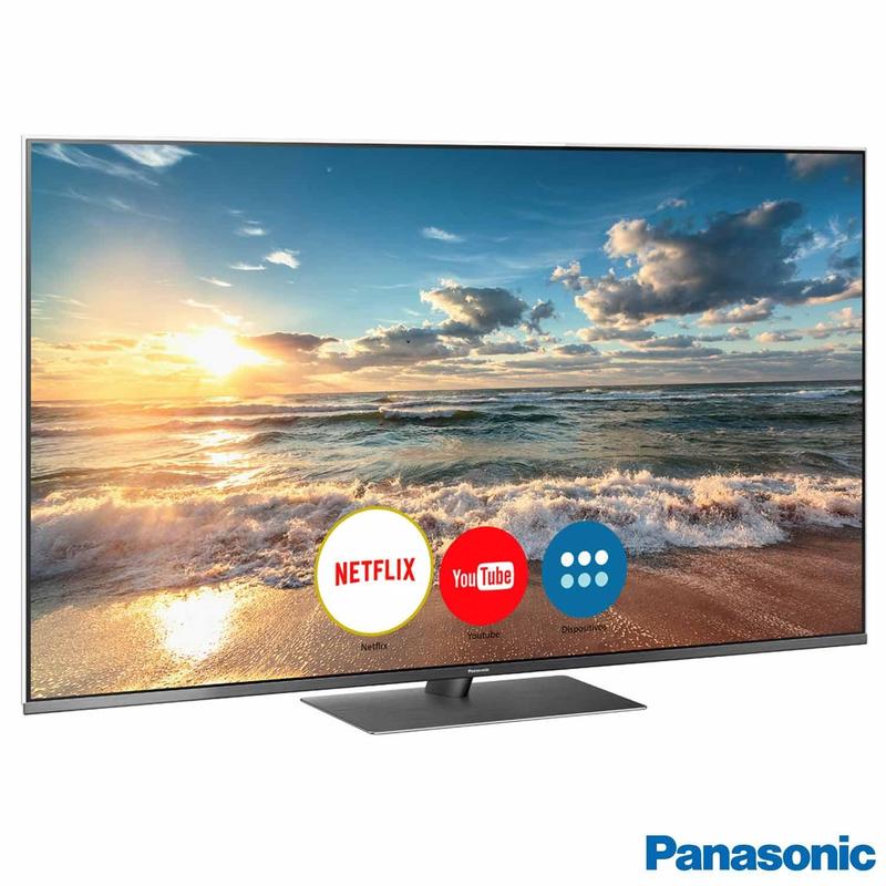 Panasonic TV Blu-rayDiscRecorder 2019年製 Smart TV 4K Panasonic 55'' Ultra HD Premium com HDR, Processador